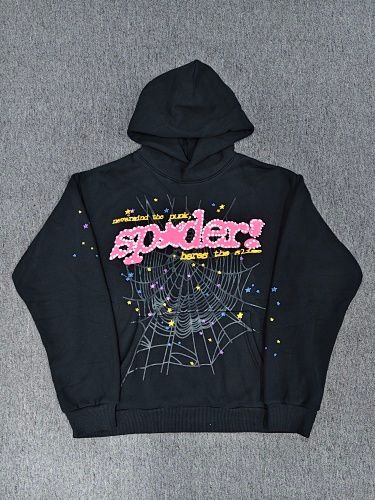 Sp5der P*nk Hoodie ‘Black’