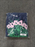 Sp5der OG Web Hoodie Blue